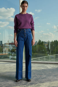 VIOLET _ Pull Envie en laine - Violet