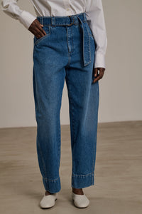 BLEU JEAN DROIT VOLAGE