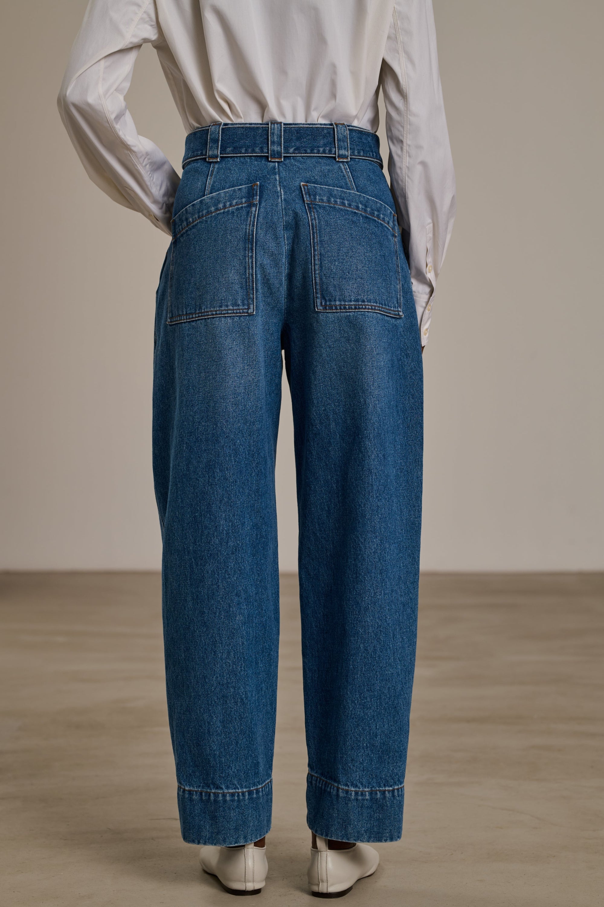 BLEU JEAN DROIT VOLAGE