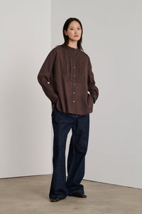MARRON BLOUSE ELEANORE