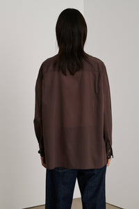 MARRON BLOUSE ELEANORE