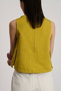JAUNE DORE TOP PAMPA