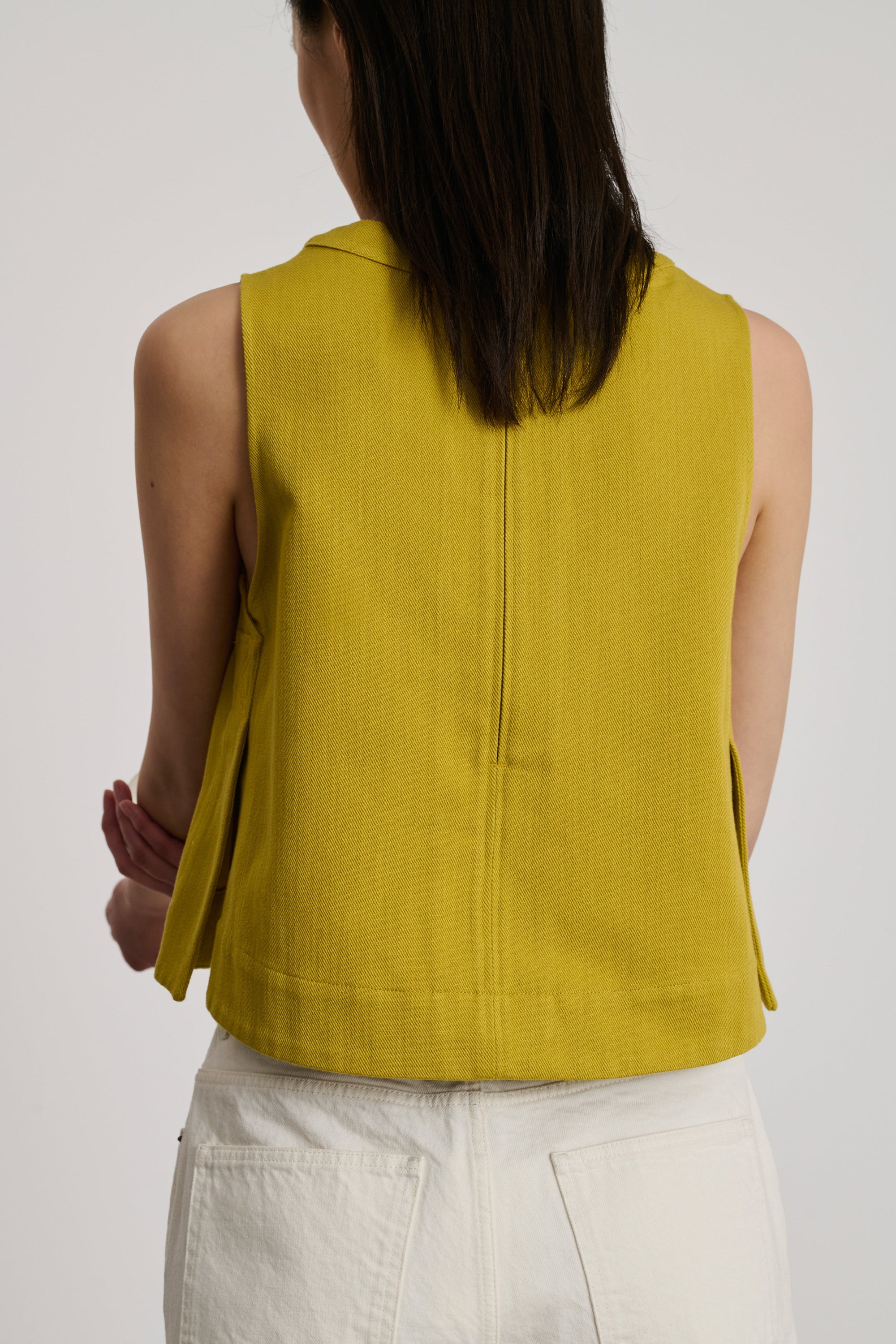 JAUNE DORE TOP PAMPA
