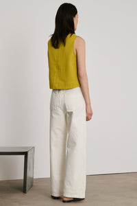 JAUNE DORE TOP PAMPA