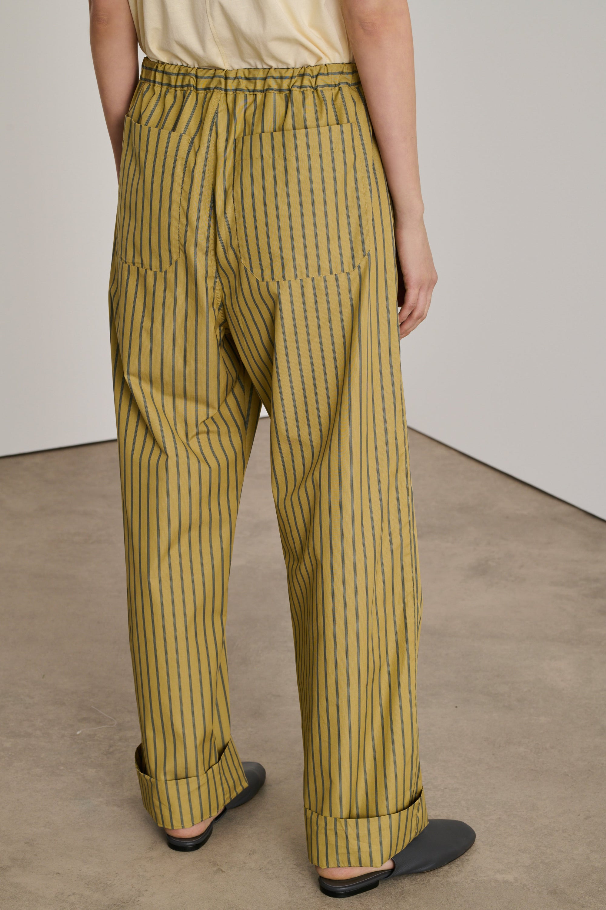 OCRE/VERT PANTALON ALBERT