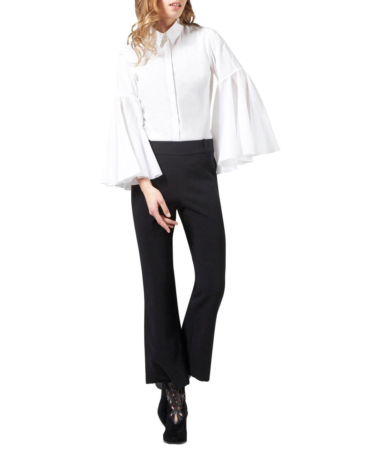 Chemise Antonina à manches longues - White