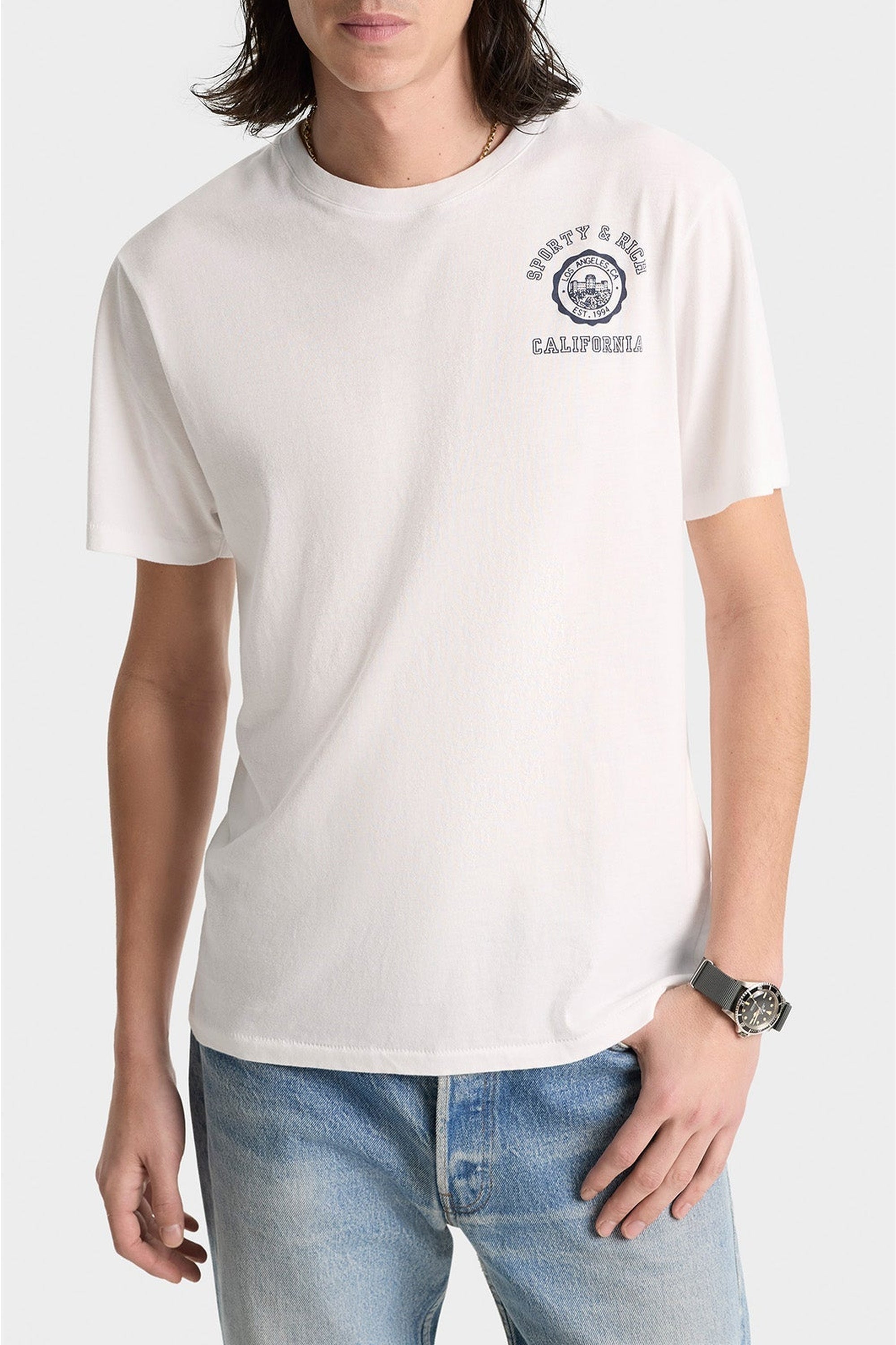 T-shirt California Emblem imprimé - White
