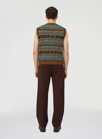 CHOCOLATE RELAXED PANTS