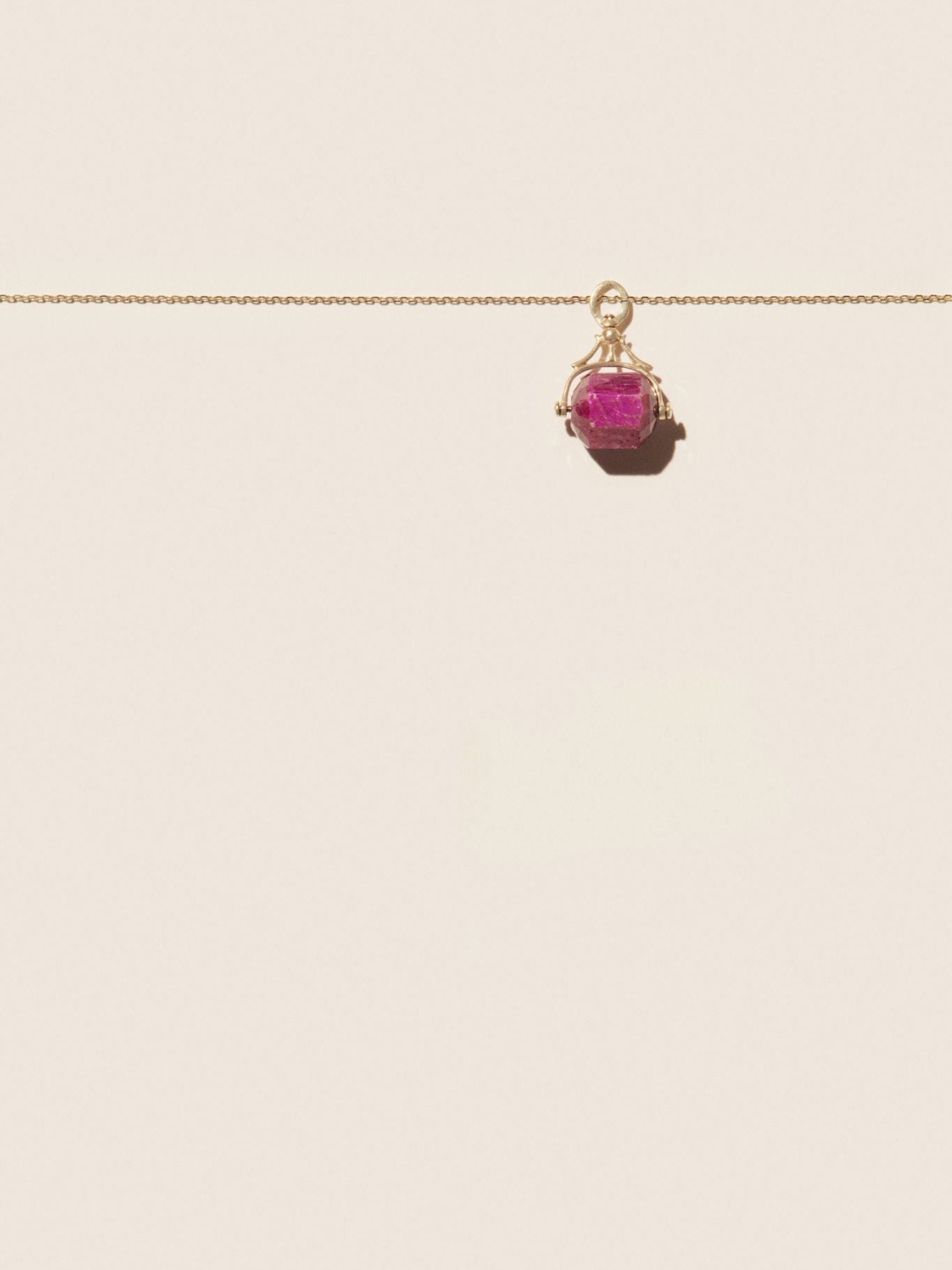 Collier Malo en or jaune - Rubis
