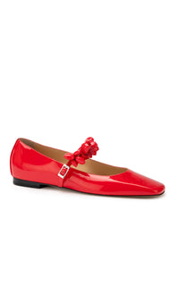 Puffy Heart ballerinas in patent leather - Red