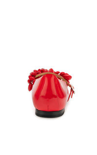 Puffy Heart ballerinas in patent leather - Red