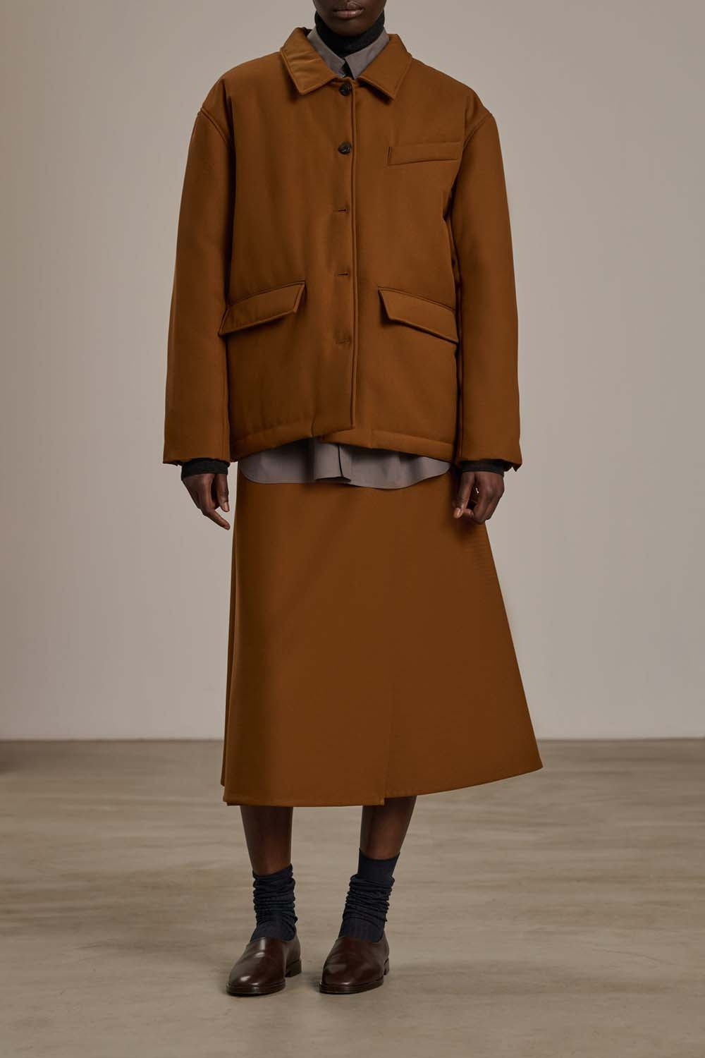 CARAMEL VESTE CASUAL CATALOGNE
