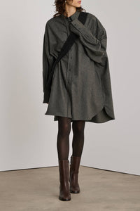 GRIS CLAIR ROBE CHAINE & TRAME CANDIDE