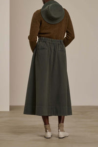 BLEU GRIS JUPE VALETTI