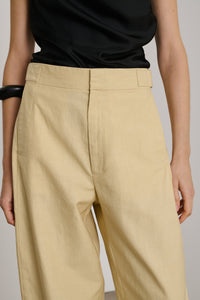 ECRU PANTALON WALLY
