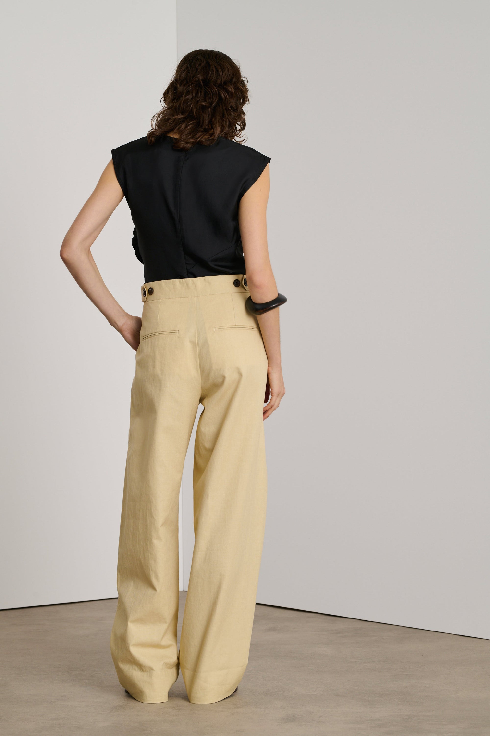 ECRU PANTALON WALLY