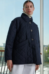 NAVY _ Manteau Riga - Navy