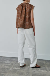 MARRON/PARME CHEMISE TANGER