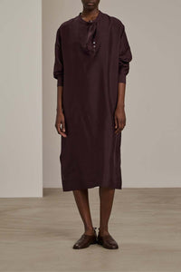 AUBERGINE ROBE CHAINE & TRAME CABOURG