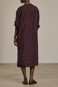 AUBERGINE ROBE CHAINE & TRAME CABOURG
