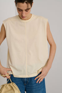 ECRU TSHIRT MANCHES COURTES APOLLINE