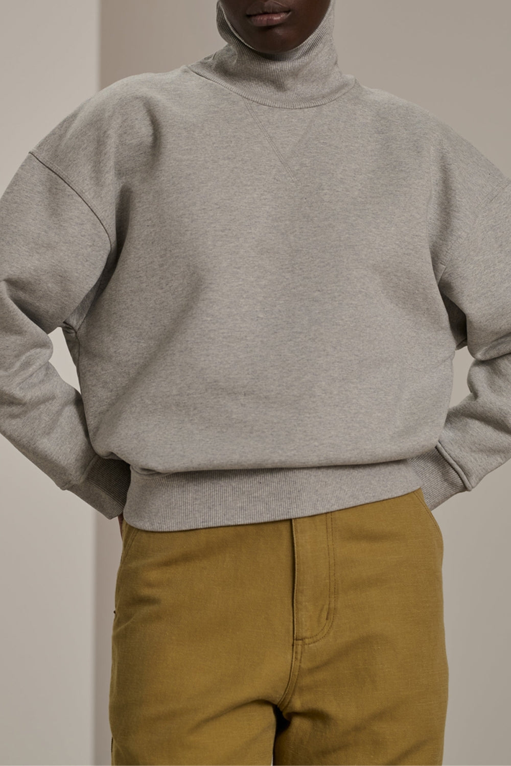 GRIS CHINE SWEAT VITO