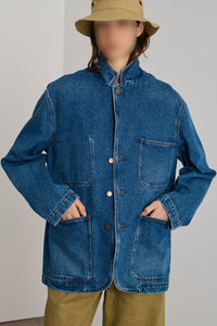 BLEU VESTE CASUAL CHARLIZE