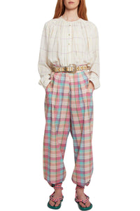 Pantalon Anne-Marie taille haute - Pink