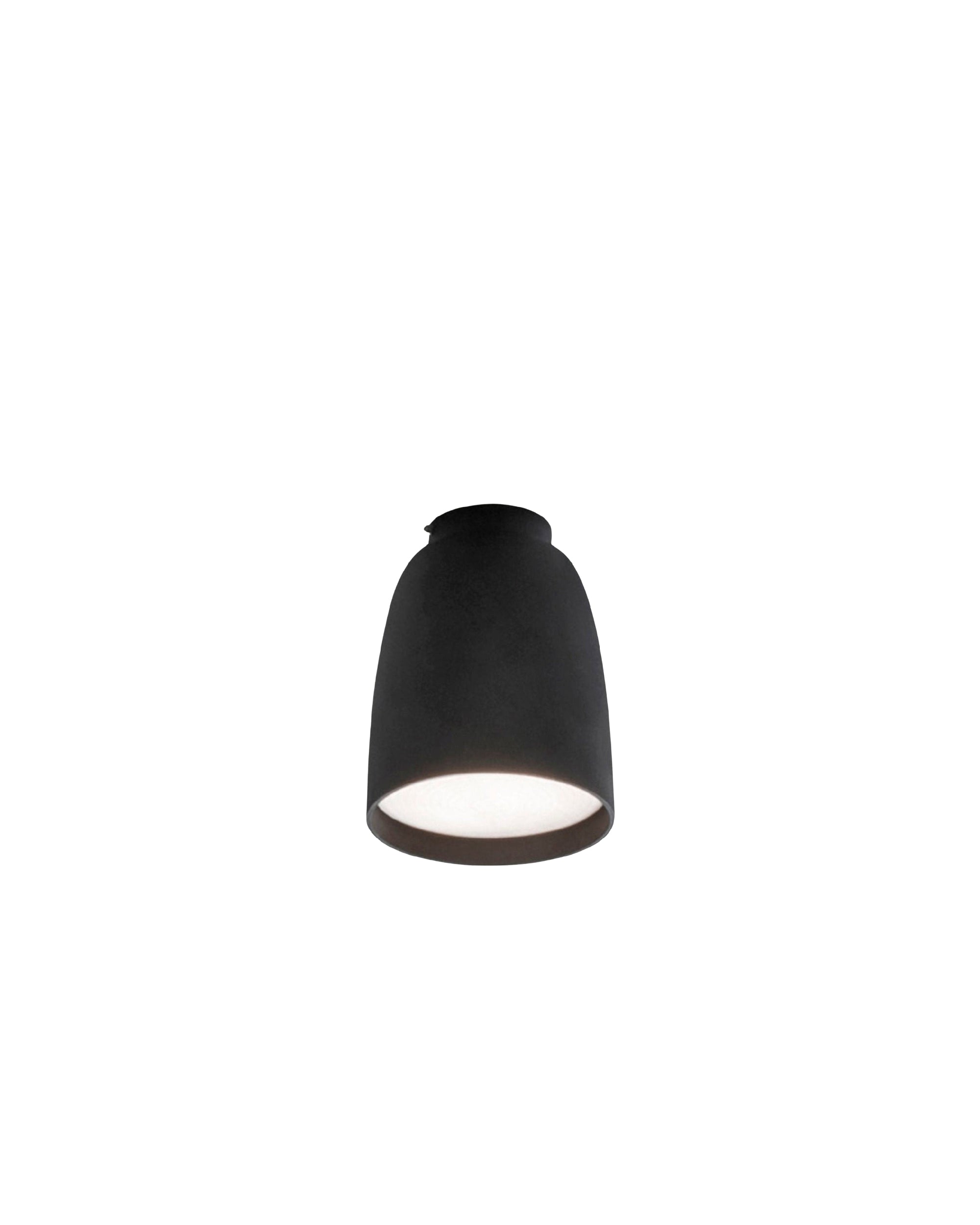 Lampe plafonde Nut en acier - Black