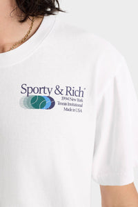 T-shirt Invitational à impression - White