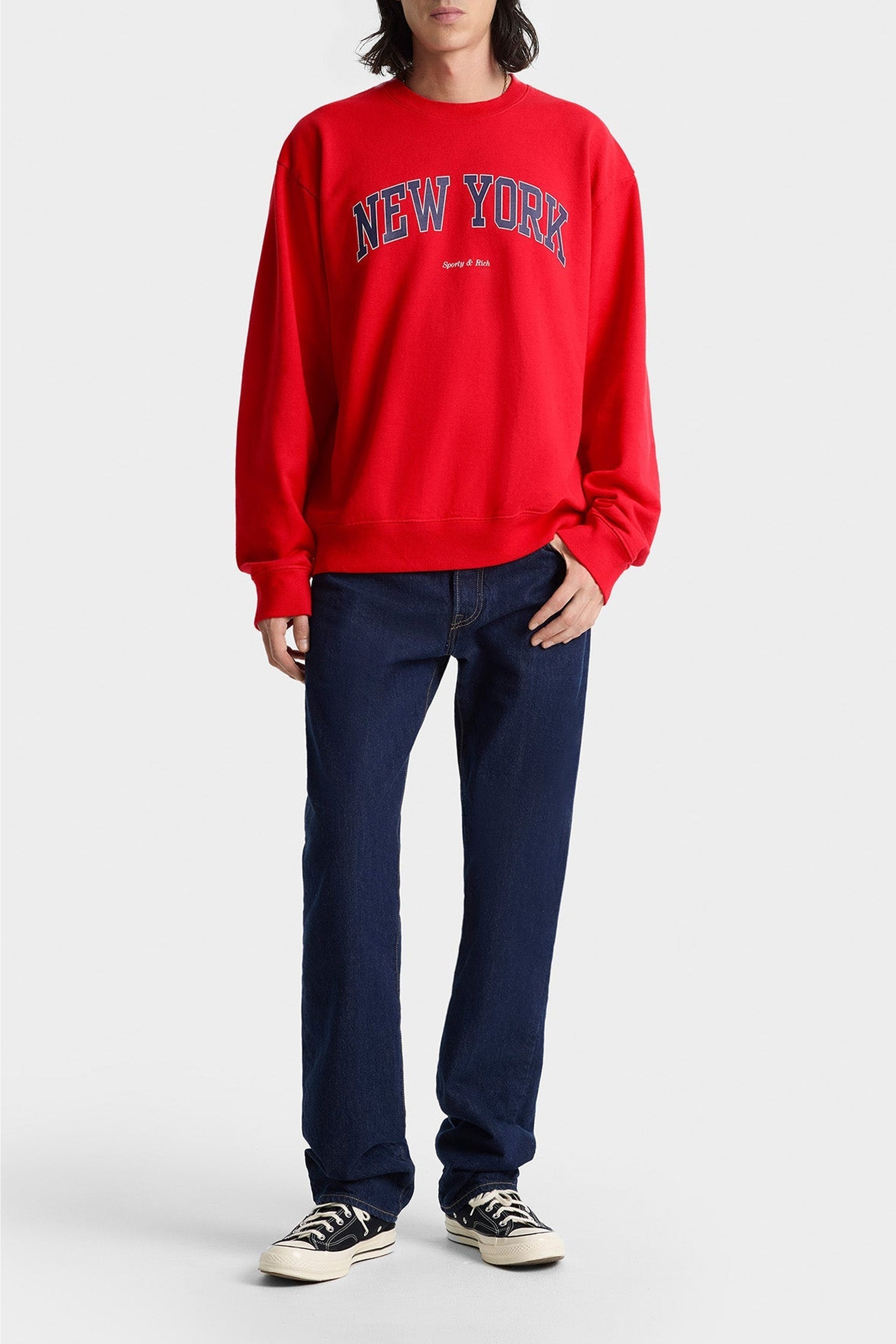 Sweatshirt New York Ivy imprimé - Ruby