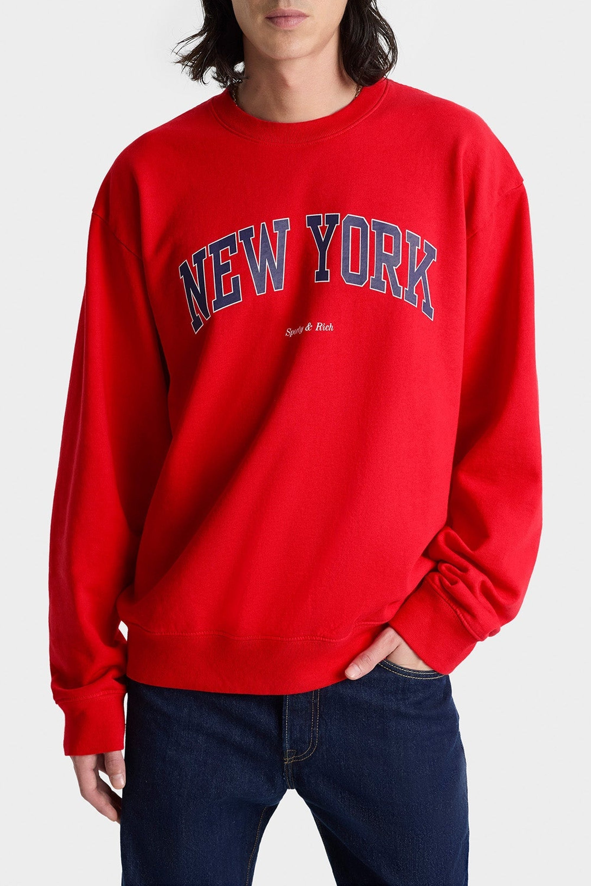 Sweatshirt New York Ivy imprimé - Ruby
