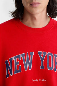 Sweatshirt New York Ivy imprimé - Ruby