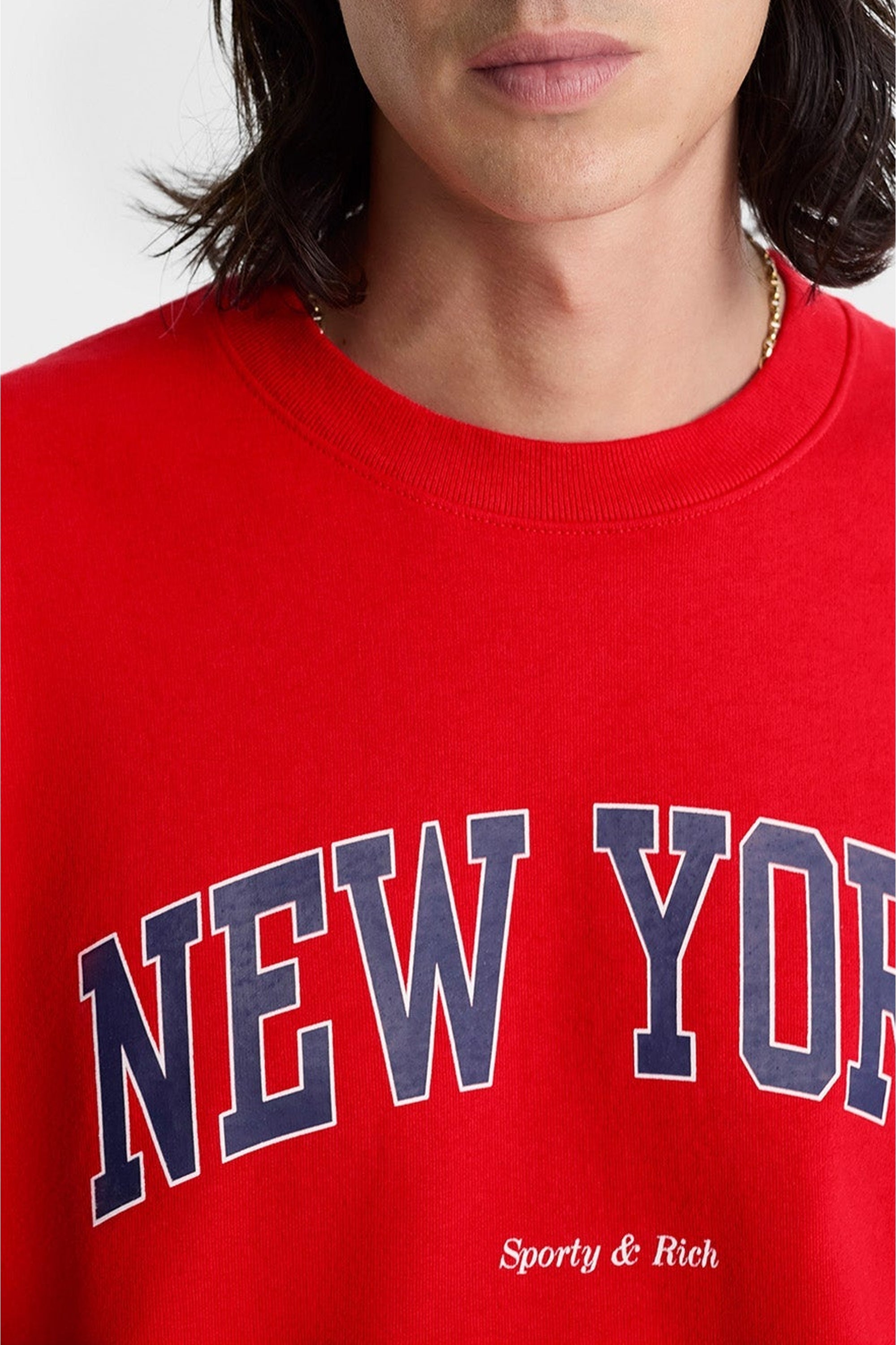 Sweatshirt New York Ivy imprimé - Ruby