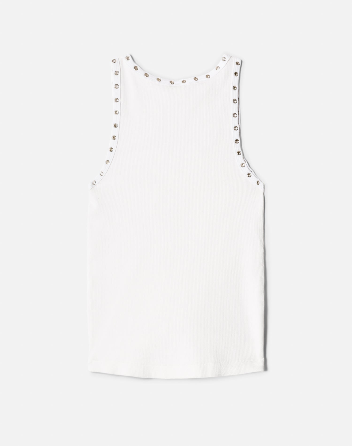 Eyelet tank top - Ivory