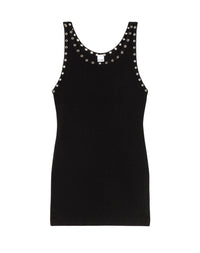 Robe débardeur en œillets - Black
