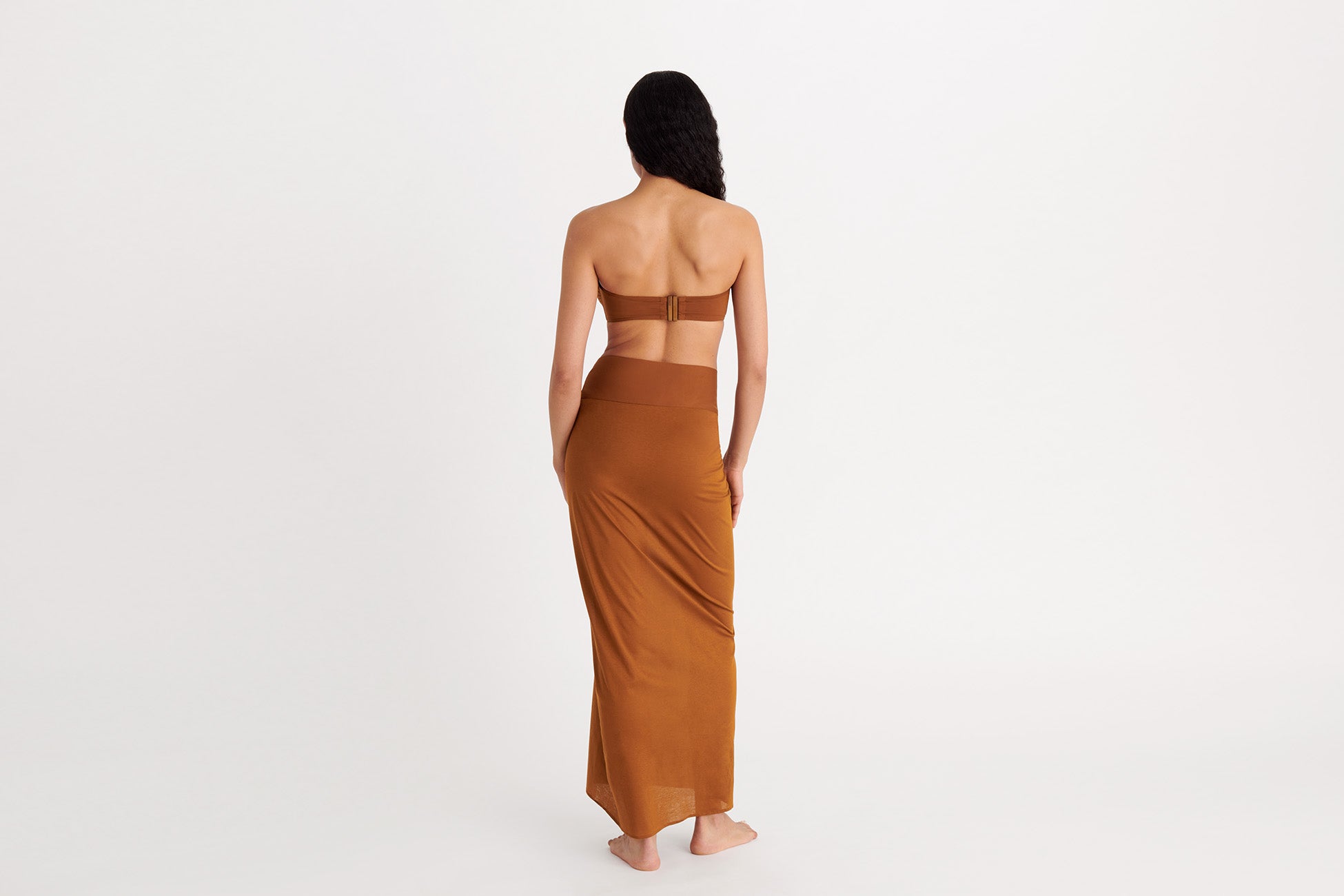 CARAMELO PEPLUM PARÉO LONG