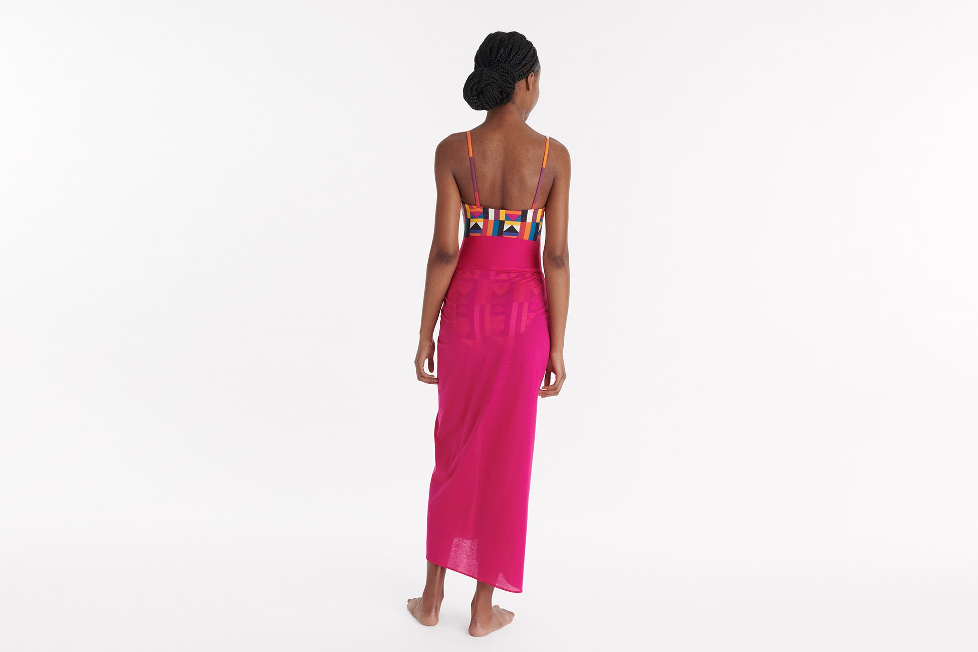 SMILE PEPLUM PARÉO LONG