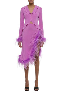 Jupe à plumes - Vibrant Lilac