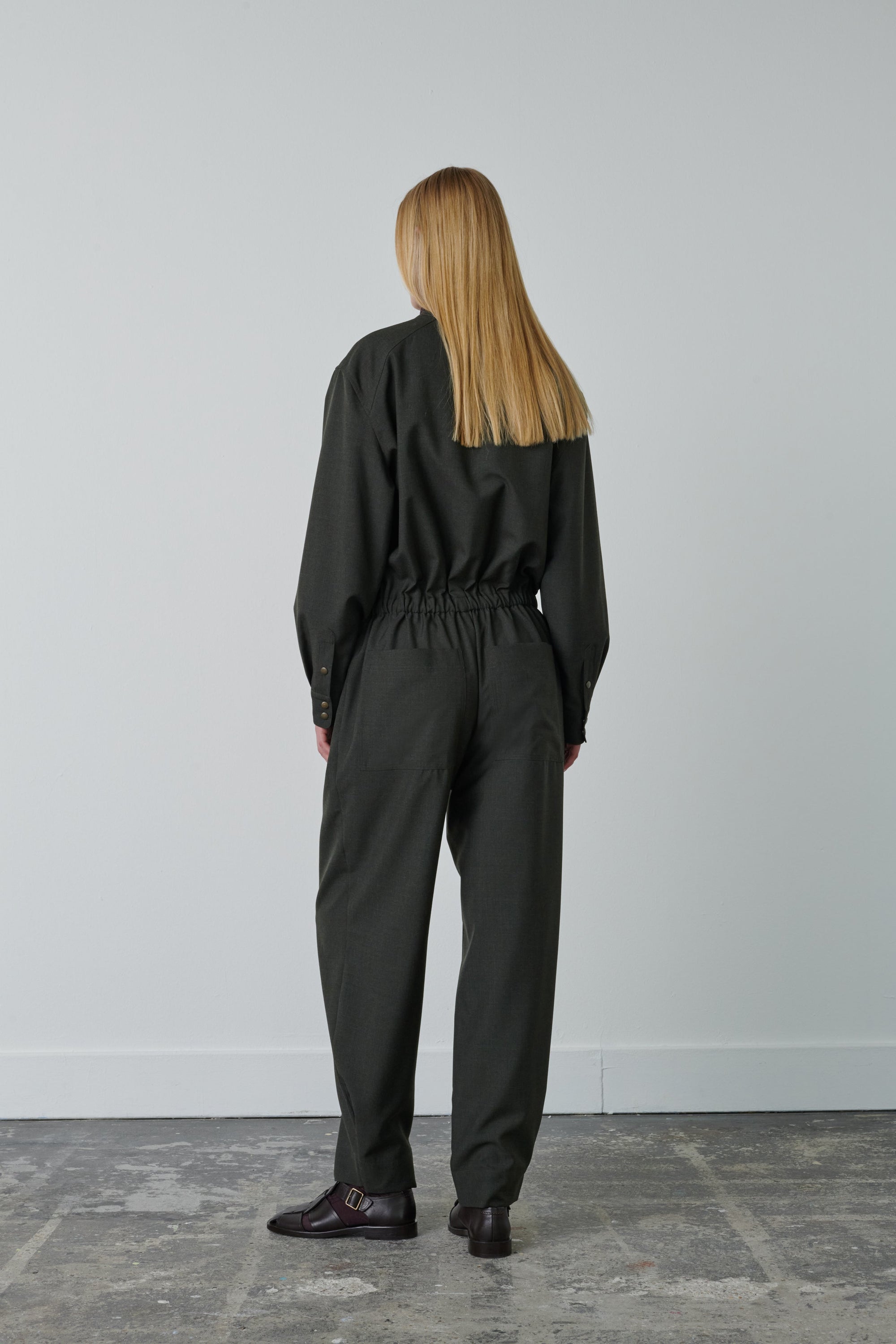 KAKI COMBIPANTALON VERMEILLE