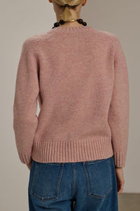 ROSE PALE CHINE MAILLE ENVIE