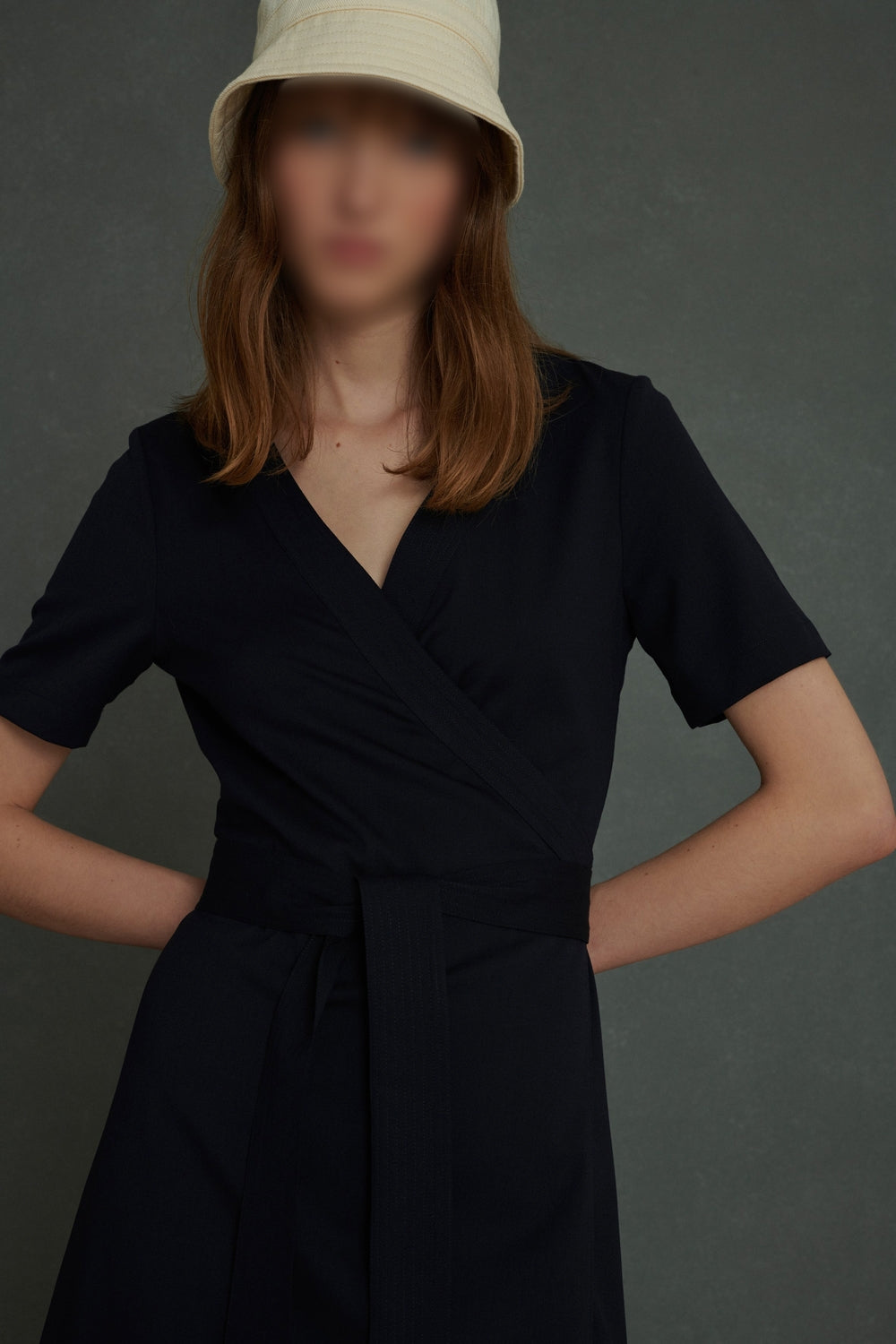 NAVY ROBE CHAINE & TRAME PHENOMENE