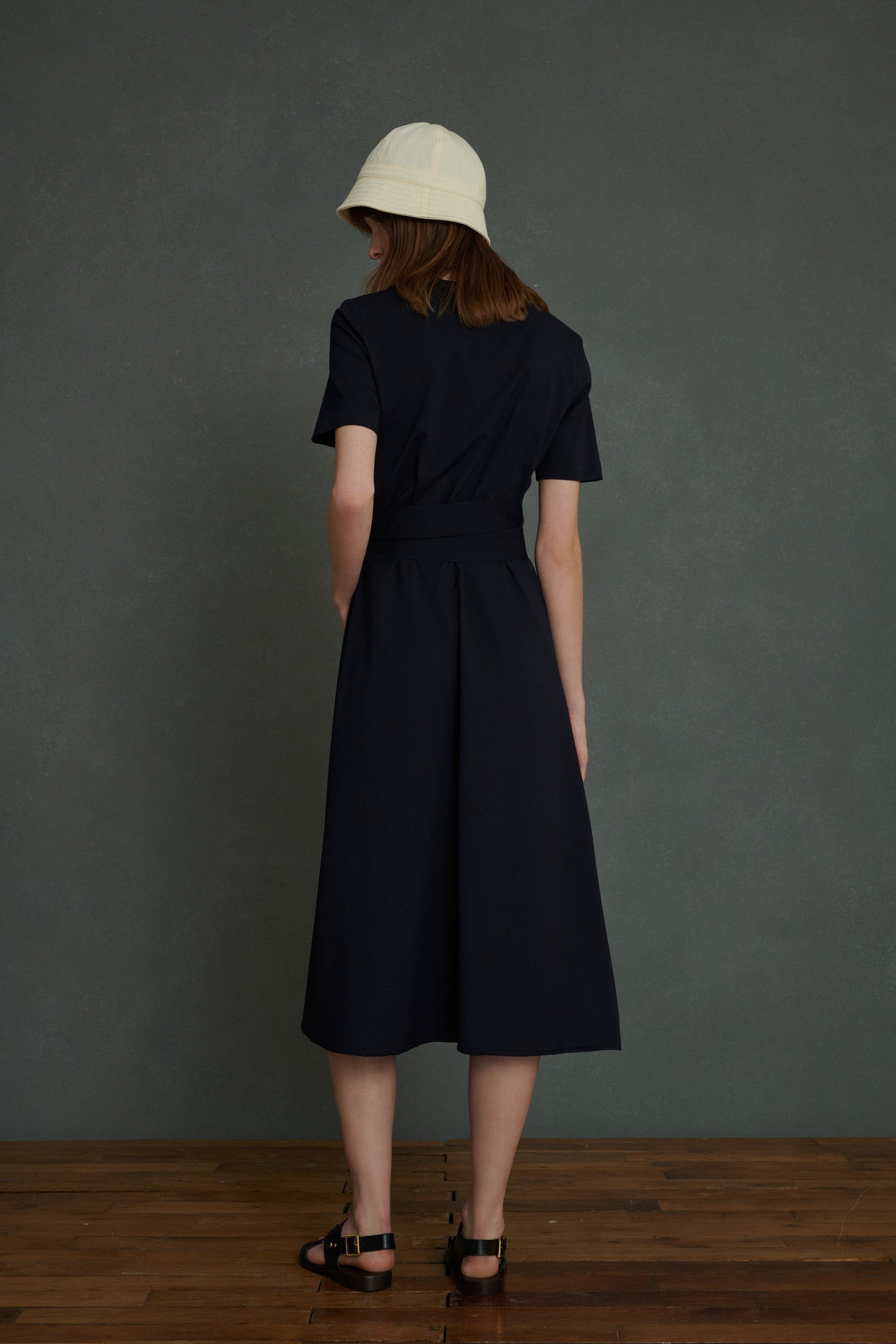 NAVY ROBE CHAINE & TRAME PHENOMENE