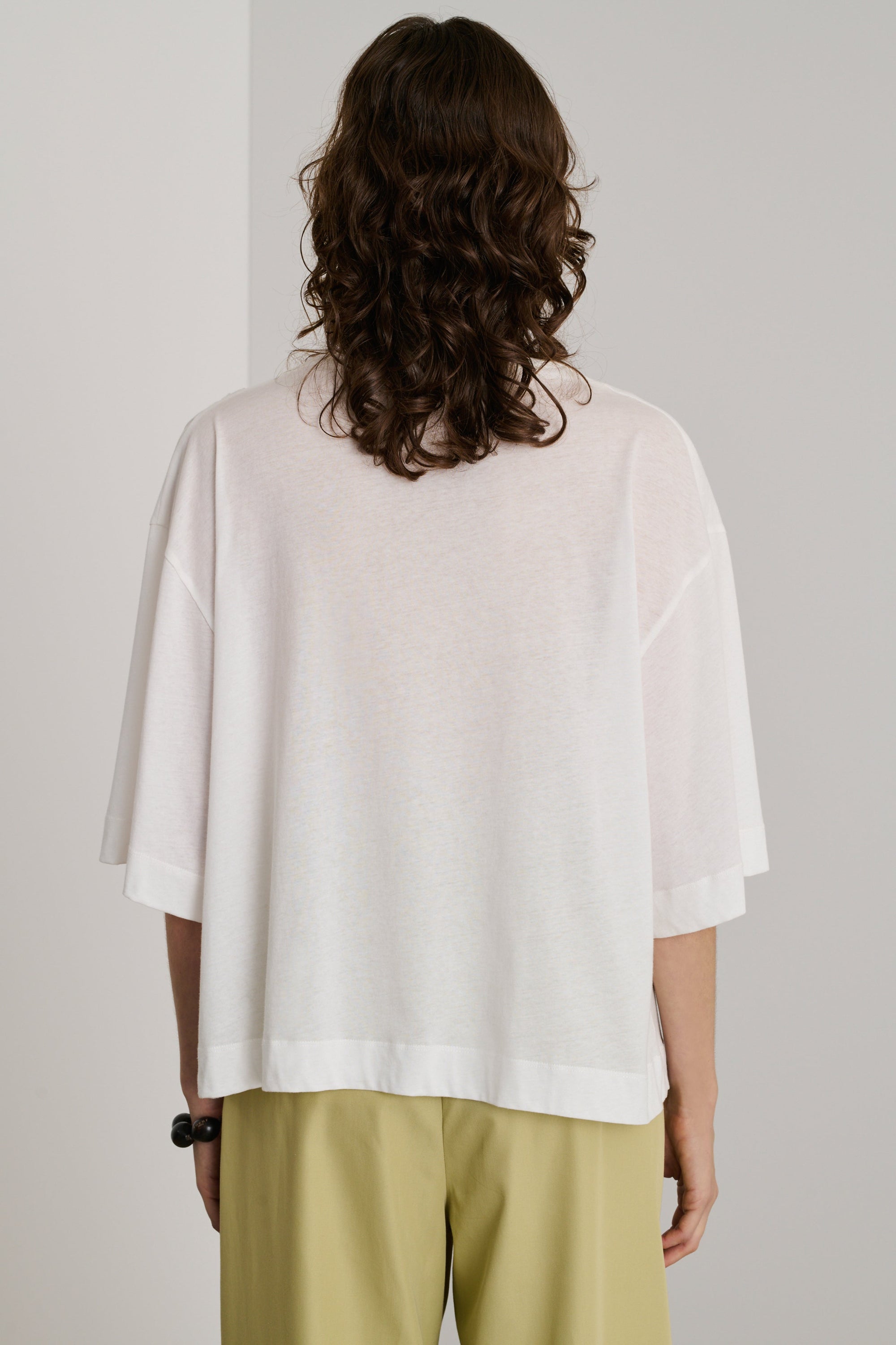 BLANC TSHIRT MANCHES COURTES DAKOTA
