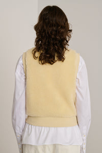 Sweatshirt Baila sans manches - Écru