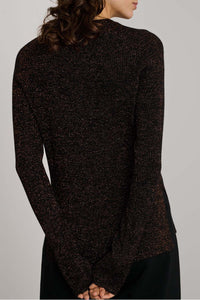 NOIR/CARAMEL MAILLE VERONA