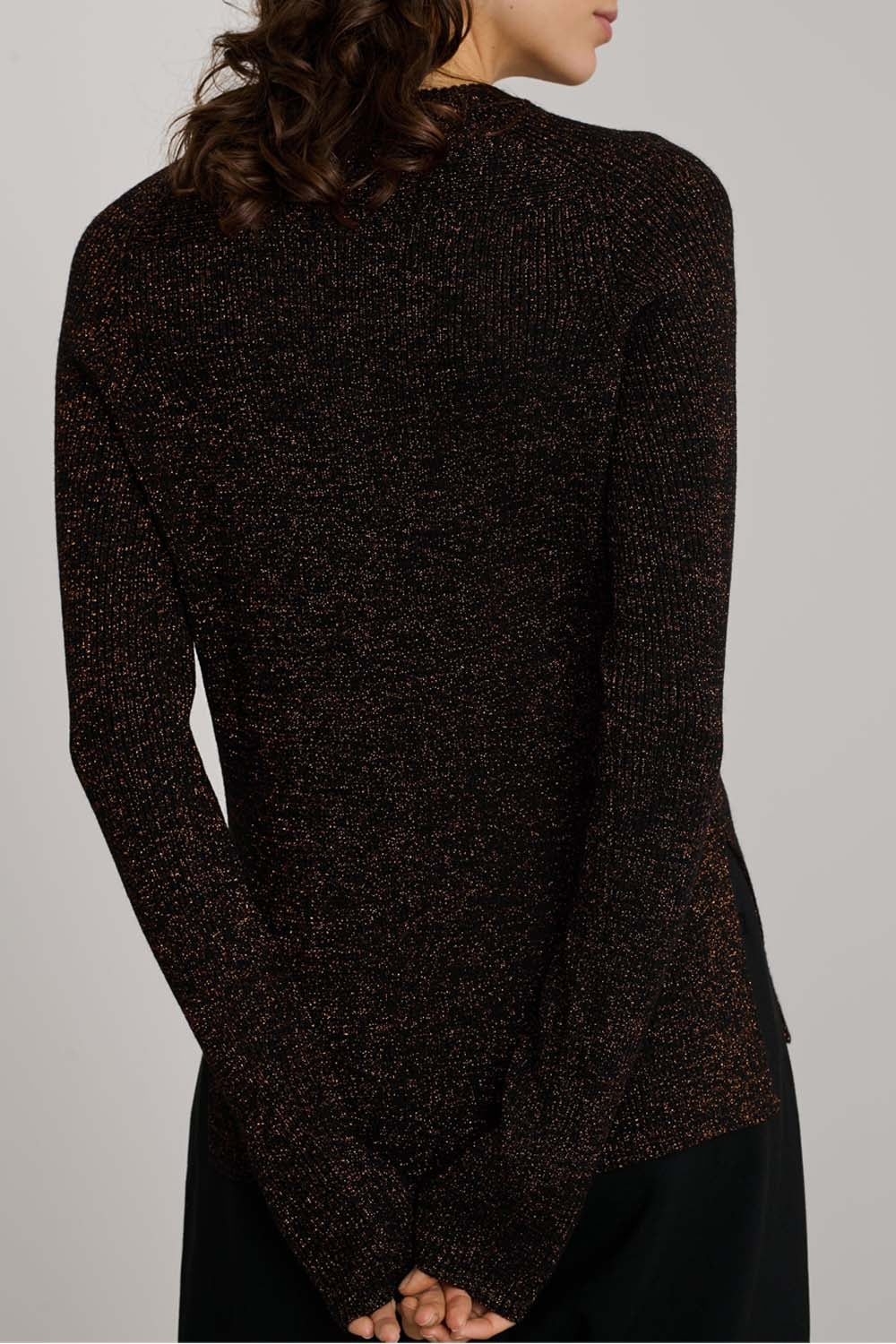 NOIR/CARAMEL MAILLE VERONA