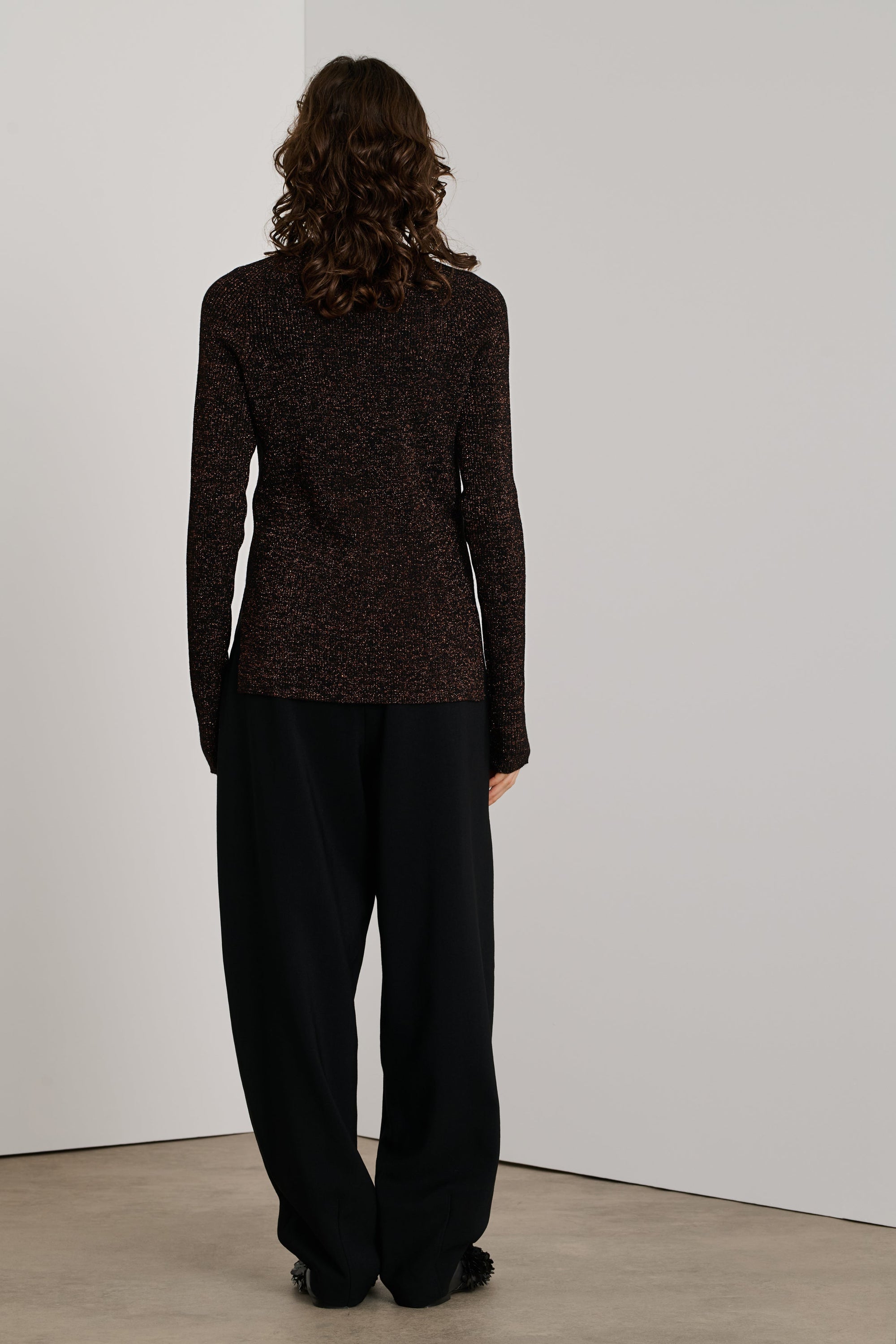 NOIR/CARAMEL MAILLE VERONA