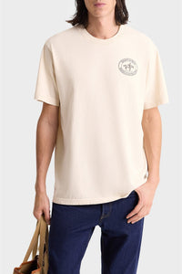 T-shirt Riding Club à impression - Cream