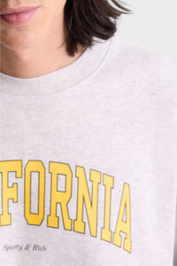 Sweatshirt California imprimé - Heather Gray